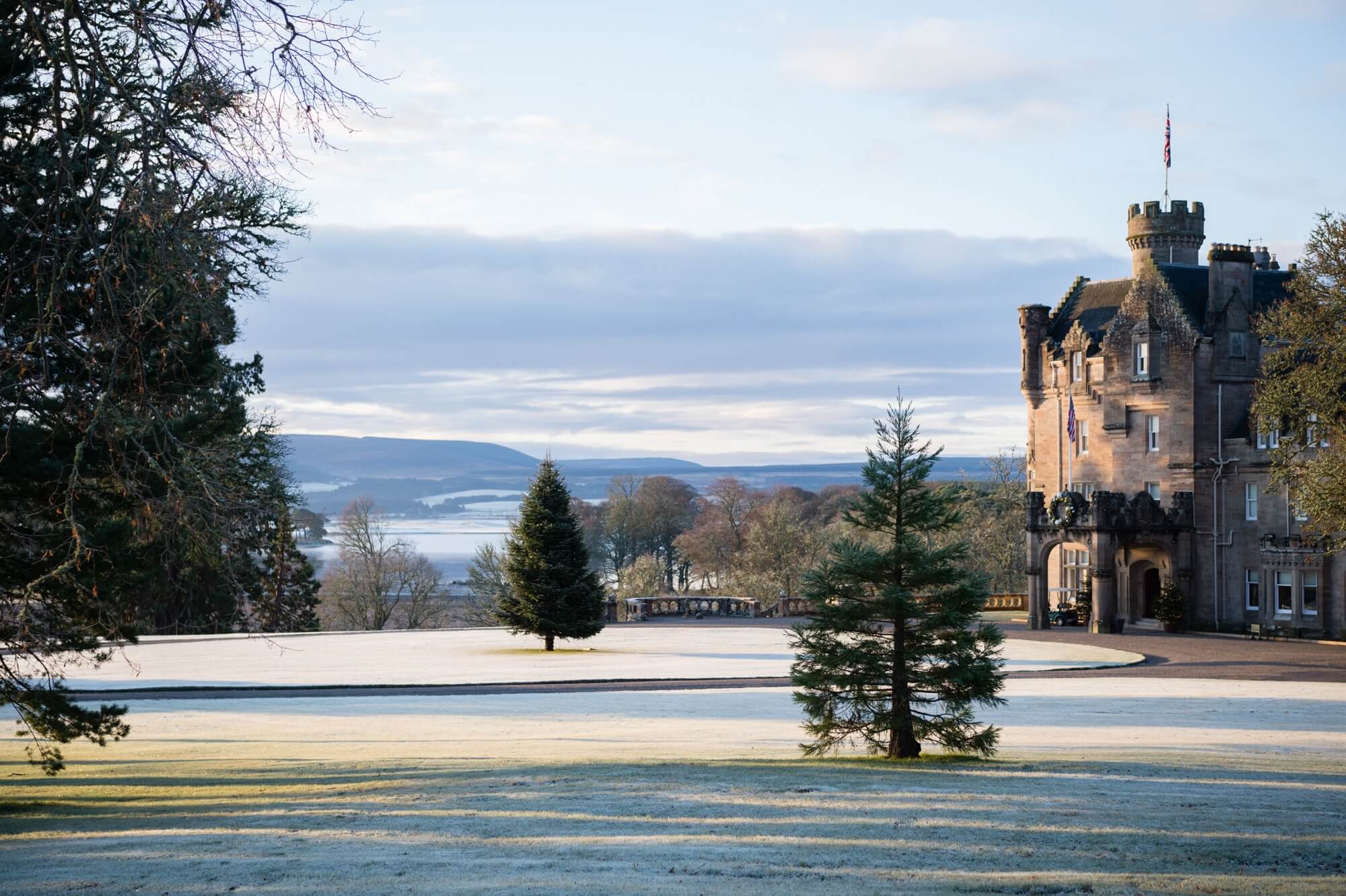 Hotel and interiors photography at Skibo Castle by photographer Amy Murrell