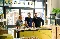 Behind the scenes shot of the founders of De Nadas Empanadas for Xero Love Changes Everything campaign by Amy Murrell